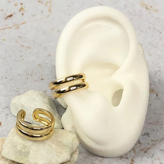 Double Helix Ear Cuff
